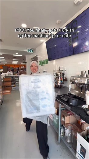 Olivara | Bakery & Cafe on Instagram: "Turkish coffee is here! #coffee #cafe #bakery #cookie #dessert"