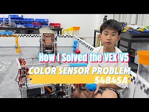 How I Fixed the VEX V5 Color Sensor Bug | Detecting Red & Blue Blocks