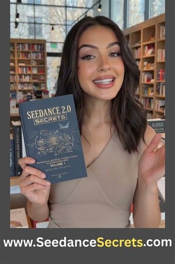 Seedance 2.0 Secret -The book is Now Available!
