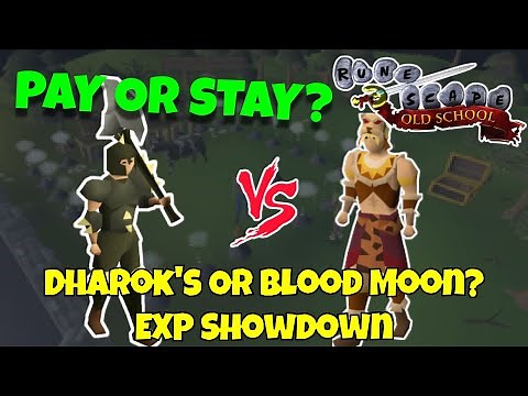 Pay or Stay #50 | Dharok's vs Blood Moon / Macuahuitl | OSRS NMZ