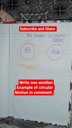Top Two Examples of Circular Motion #motion #typesOfMotin #physics #viral