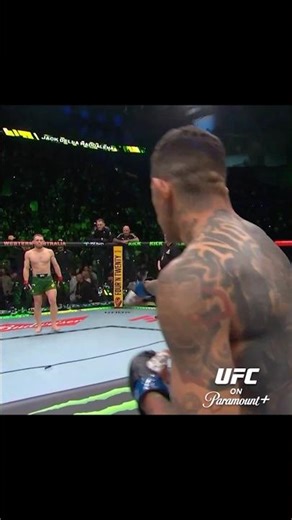 They almost went for each other before the bell! 😬 #UFCPerth #UFC #UFCIndia