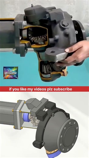 Ultimate Off-Road Engineering: How Hub Reduction & Differentials Work! 🚛⚙️ #engineering #machine#cad