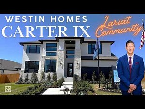 Westin Homes Carter IX Model Home Tour at Lariat Community in Liberty Hill |