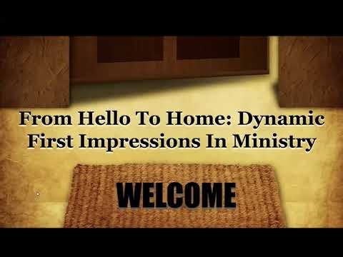 First Impressions Ministry - Session 1
