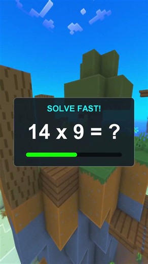 MATH SPEEDRUN CHALLENGE 🔥! Can You Solve 14 x 9 in Seconds? 🕒️ #shorts #brain #challenge