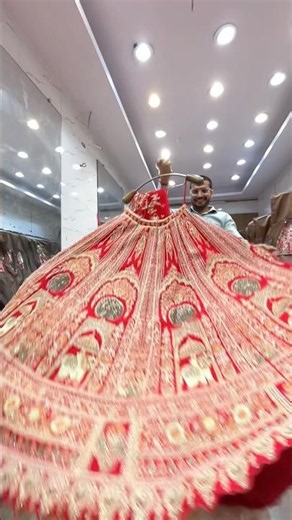 💎 Luxury Bridal Lehenga 2026 | Chandni Chowk Latest Collection #wedding #lehenga #viralvideo