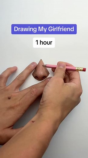 Drawing my girlfriend *MEGA REALISTIC* (idea creds: @Mocha ) | Doodle Art