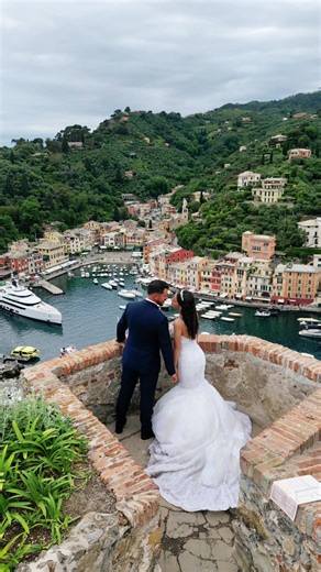 Romantic Italian Wedding in Portofino