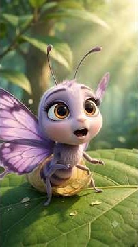 The Life of a Butterfly | An Emotional Hindi Story | 3D Ghibli-Style Animation #shorts #ghiblistyle