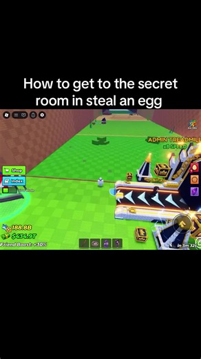 How to go to the secret room in steal an egg #roblox #secret #new #fypシ #fun