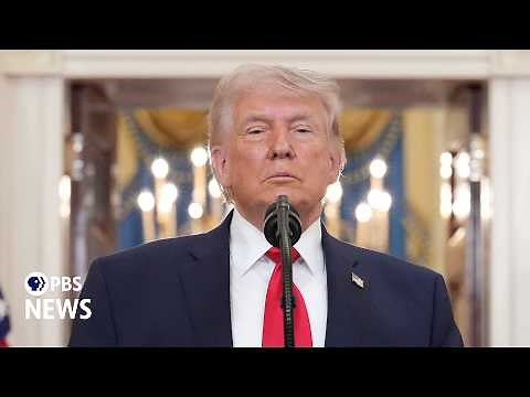 WATCH: Trump delivers primetime address on election system
