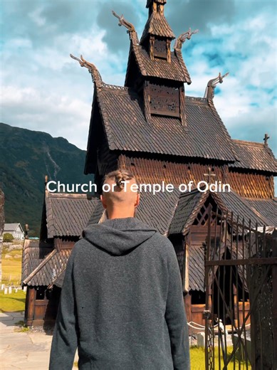 Church or Temple of Odin 🔥✨️🇳🇴 ##norsemythology | temple of odin