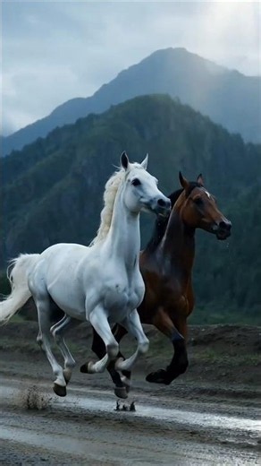 Wild Horses Running Free in America! #Shorts, #horse
