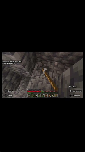 best height for diamonds #minecraft