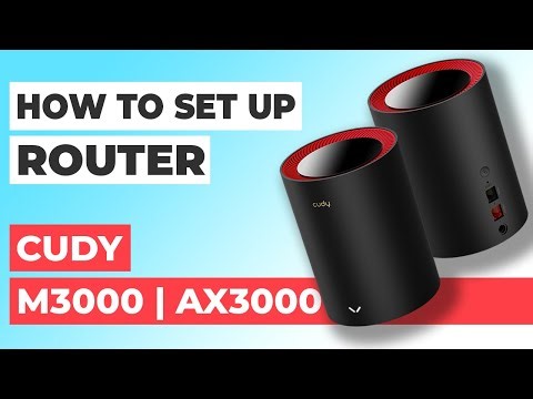 ✅ How to Setup Cudy M3000 | How to Set Up Cudy AX3000 M3000 WiFi Router