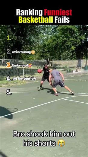 Ranking the worst basketball moments ever 💀 #basketball #fails #funny