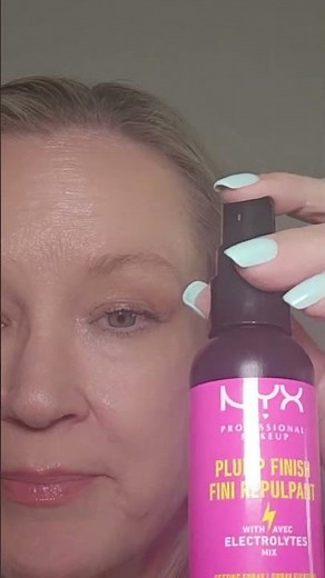 NYX Plump Finish Setting Spray | Dewy Skin Goals on a Budget 💧#nyxcosmetics