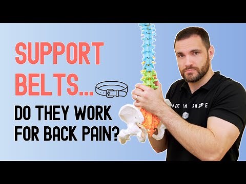 Best Belts For Lower Back Pain? Lumbar Support or Sacroiliac Belts