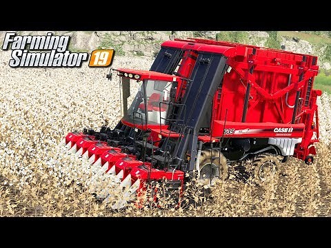 Cotton Picking - Farming Simulator 19 | #48