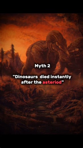 Dinosaur myth many people still believe...#dinosaur #prehistoric #myths #knowledge #shorts
