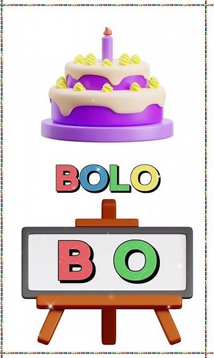 Família Silábica da Letra B - BA BE BI BO BU #educaçãoinfantil #famíliasilábica #alfabetização