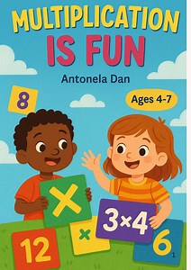 Fun & Colorful Multiplication Book for Kids(32pages) - Etsy