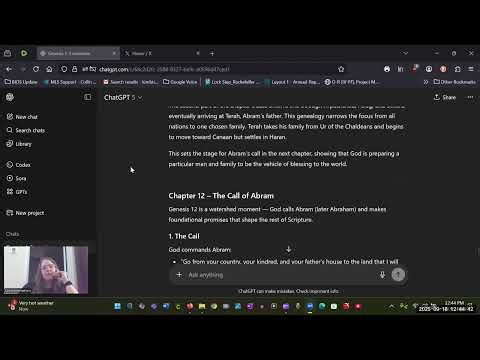 Overview of Genesis chapters 10-12