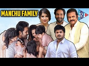 Manchu Family Tree | Manchu Mohan Babu,Vishnu,Lakshmi,Manoj | South Indian Family |Satyam Shivam Fun