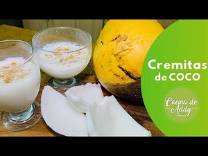 Healthy Dessert: Easy, No-Bake Coconut Creams. Coconut Delicacy, Suitable for Gastritis | Addy's ...
