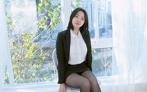 4K【YouTube搬运】模特 Jiwoo，西装造型 作者: choco model