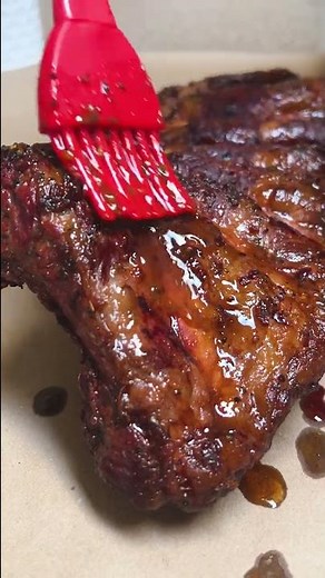 Marinated Beef Ribs -#traeger #barbecue #recipe