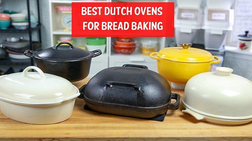 Today I'm sharing with you my favorite dutch ovens for bread baking. I'm comparing the Challenger Bread Pan, Lodge Dutch Ovens, Le Creuset, and Emile Henry Bread Cloche. LINKS FOR PANS FEATURED (affiliate links) Challenger Bread Pan: https://challengerbreadware.com/ref/bakerbettie/ Cast Iron Lodge Dutch Oven: https://amzn.to/3eRuQHl Enamel Coated Lodge Dutch Oven: https://amzn.to/36nAUTY Le Creuset Covered Casserole Dish: https://amzn.to/32zhvOK Emile Henry Bread Cloche: https://amzn.to/36pICgk 