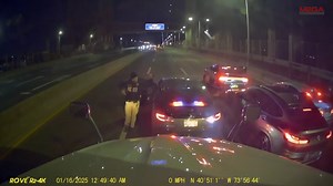 Cut off 18-wheeler? Those cops aren’t too bright