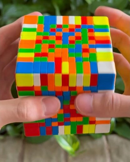 GIANT 11x11 Rubik’s Cube Solving