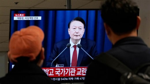 South Korea's president faces impeachment after imposing martial law