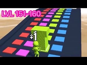 Stack Colors - LVL 151-160 - Gameplay Walkthrough