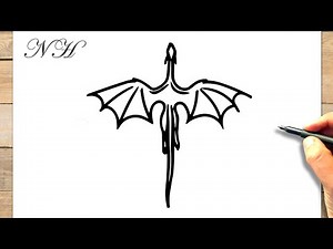 Comment dessiner un dragon qui vole