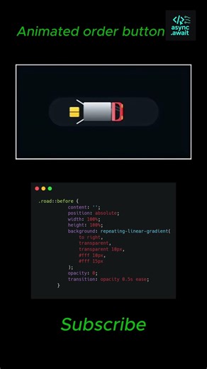 This “Place Order” Button Is So Satisfying 🚚 #coding