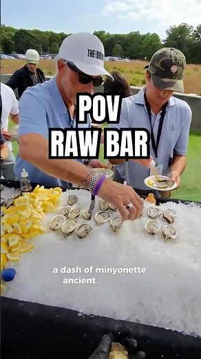 A Wild Oyster Raw Bar Feast 🦪✨