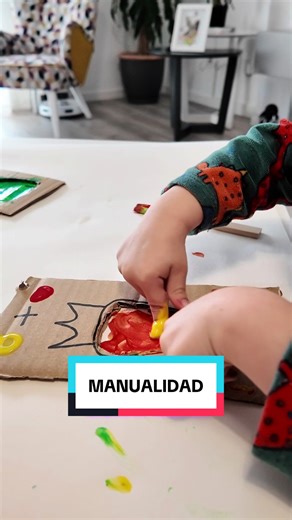 LE HA ENCANTADO 👏🏼 #manualidad #maternidad #actividadesinfantiles #entretenimientoencasa #albamarttin