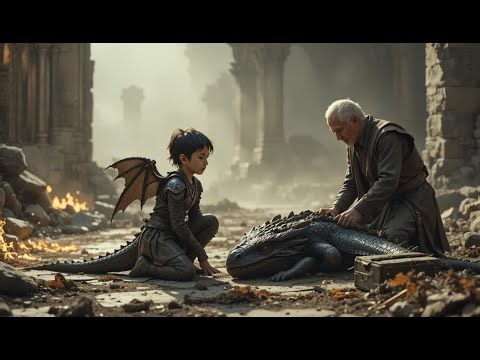 A Weak Dragon Boy Whispered, “Please Save My Brother”What a Retired Human Medic Did Shocked Everyone