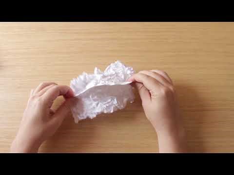 Técnicas de arrugado del papel