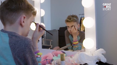 Desmond is amazing, celebrating self-expression through drag