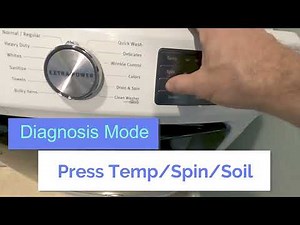 Maytag Front Load Washer [LF & F8-E1 Error Code] Easy Fix! [Diagnosis Mode] Not Spinning Clothes