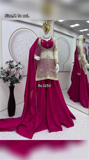 #whatsappno.9805321710#dmusininstagramfororder💌#sidsha_collection#keepsupporting_guys🙏🙏#fypシ゚viralシfypシ゚ ☘️🛎️🛎️ *NEW Launching 4-Pis Designer Party Wear Look Collection*💥👗👌🛎️🍀 *🔖 Catalogue : ☘️🧵*Top* 🧵☘️ *Fabric* : Heavy Fandy Silk *Work* : Heavy Embroidery Threads 🧵 & Sequins Work *Style* : Fullstitched *Size* : M-38, L-40 , XL-42 , XXL-44 *Length* : 36 Inch Approx ☘️🧵*Choli* 🧵☘️ *Fabric* : Heavy Chinon Silk *Work* : Heavy Embroidery Sequins Work *Style* : Fullstitched *Size* : 