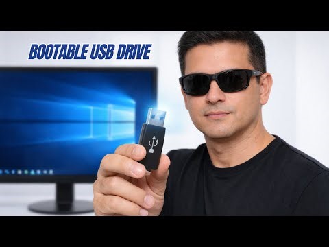 LEARN HOW TO CREATE A BOOTABLE USB DRIVE ON A PC OR LAPTOP