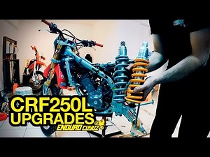 CRF250L Upgrades - FMF Q4 Full Exhaust, Öhlins Rear Shock, Electronic Jet Kit...