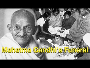 Mahatma Gandhi's Funeral Unseen Videos & Images || Gandhiji's Life Story