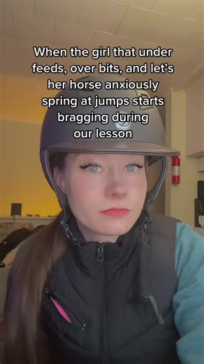 I mean congrats your horse cant look at a jump without needing a padded rubber room 🤷‍♀️ #horses #horsegirl #relatable #equestrian #horsemanship